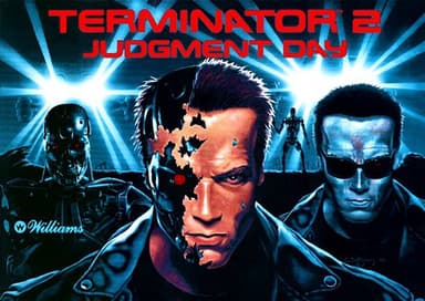 Terminator 2: Judgment Day backglass