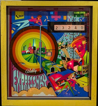 Expressway backglass