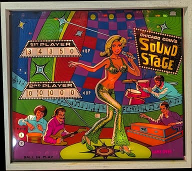 Sound Stage backglass