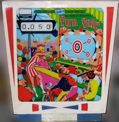 Fun Fair backglass