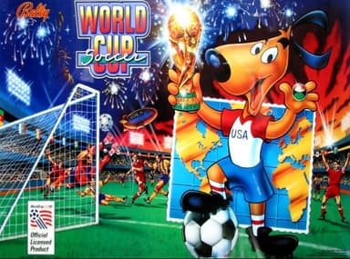 World Cup Soccer backglass