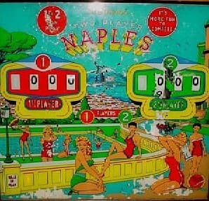 Naples backglass