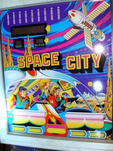 Space City backglass