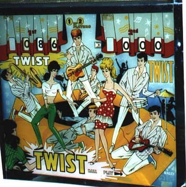 Twist backglass