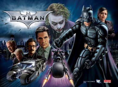 Batman: The Dark Knight backglass