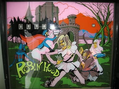 Robin Hood backglass