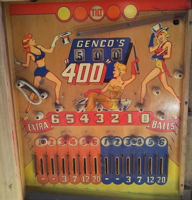 400 backglass