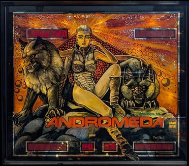 Andromeda backglass