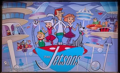 The Jetsons backglass