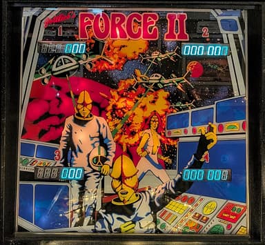 Force II backglass