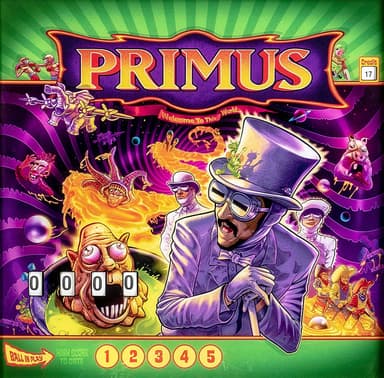 Primus backglass