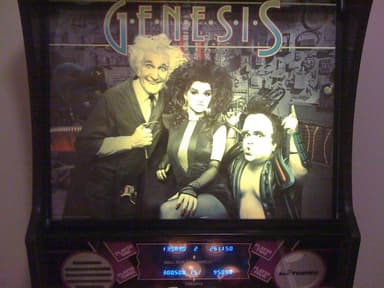 Genesis backglass