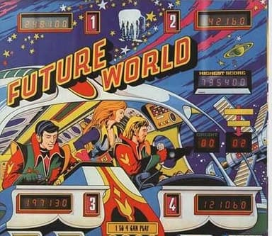 Future World backglass