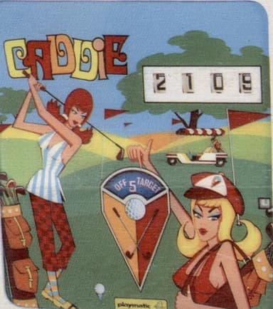 Caddie backglass